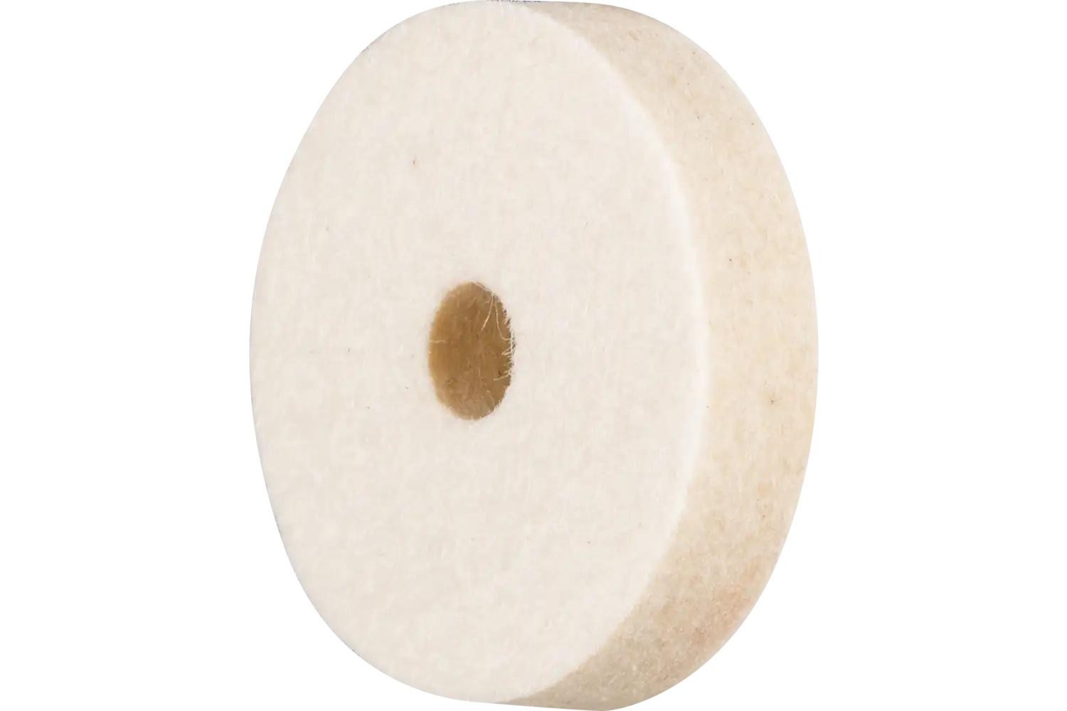 Picture of Pferd Felt Wheel, 1-1/4" Dia, 1/4 Thick, 1/4" Arbor Hole